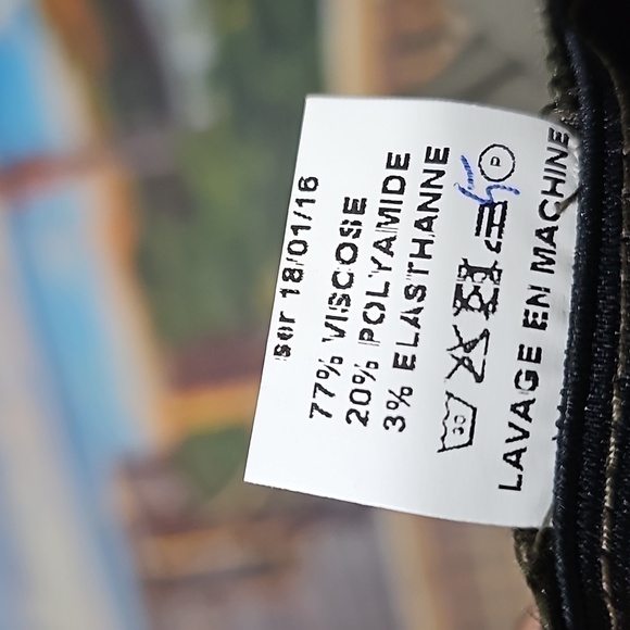 Lauren Vidal Olive‎ Green Leggings Pants Size Large NWT - Picture 5 of 6